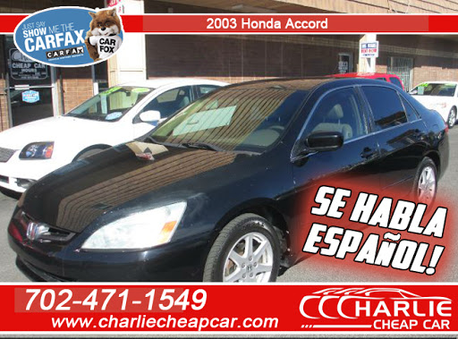 Used Car Dealer «Charlie Cheap Car», reviews and photos, 5015 W Sahara Ave #126, Las Vegas, NV 89146, USA