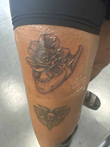 Explore lat long tattoo ideas, creative tattoo ideas in Shippensburg, available at Drop of Ink Tattoo