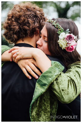 Indigo and Violet Wedding Photography