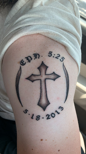 Explore trinity tattoo ideas, creative tattoo ideas in New Ringgold, available at The Tattoo Lady