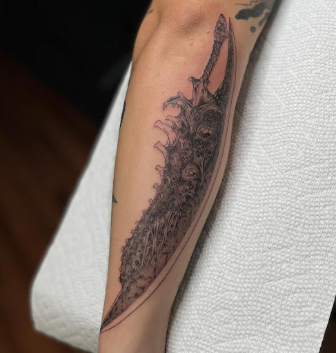 Explore ladies arm tattoo ideas, creative tattoo ideas in Atlantic Beach, available at The Ink Chamber Tattoo Parlor