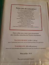 Restaurant français Auberge du Vieux Village à Mallemort (le menu)