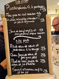 Les Béatilles à Rochefort menu