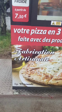 Distributeur de Pizzas Artisanales à Brive-la-Gaillarde carte