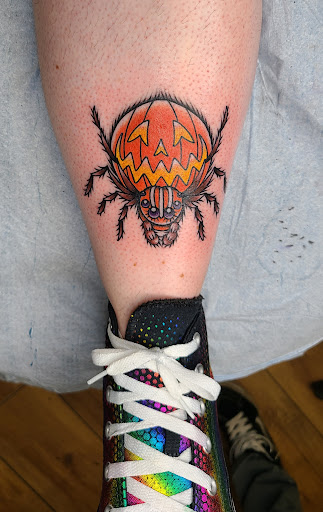 Explore snake tattoo ideas for men, creative tattoo ideas in Dunbar, available at Communion Tattoo Gathering