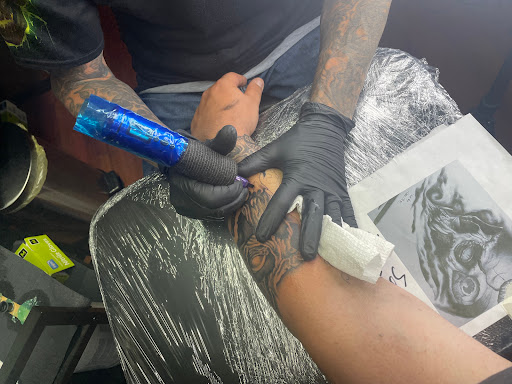Explore king kong tattoo ideas, creative tattoo ideas in Shippensburg, available at LAZY WIZARD TATTOOS