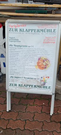 Zur Klappermühle à Magdeburg menu