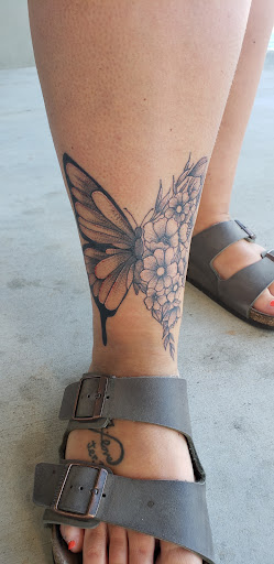 Explore irish sleeve tattoo ideas, creative tattoo ideas in Cornelia, available at Prismatic Pulse Tattoo