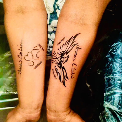Explore toxic tattoo ideas, creative tattoo ideas in Lake City, available at Crooked Spines Tattoo Studio