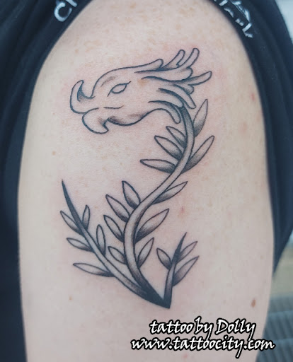 Explore outdoor tattoo ideas for men, creative tattoo ideas in Lockport, available at Tattoo City by Larry Brogan