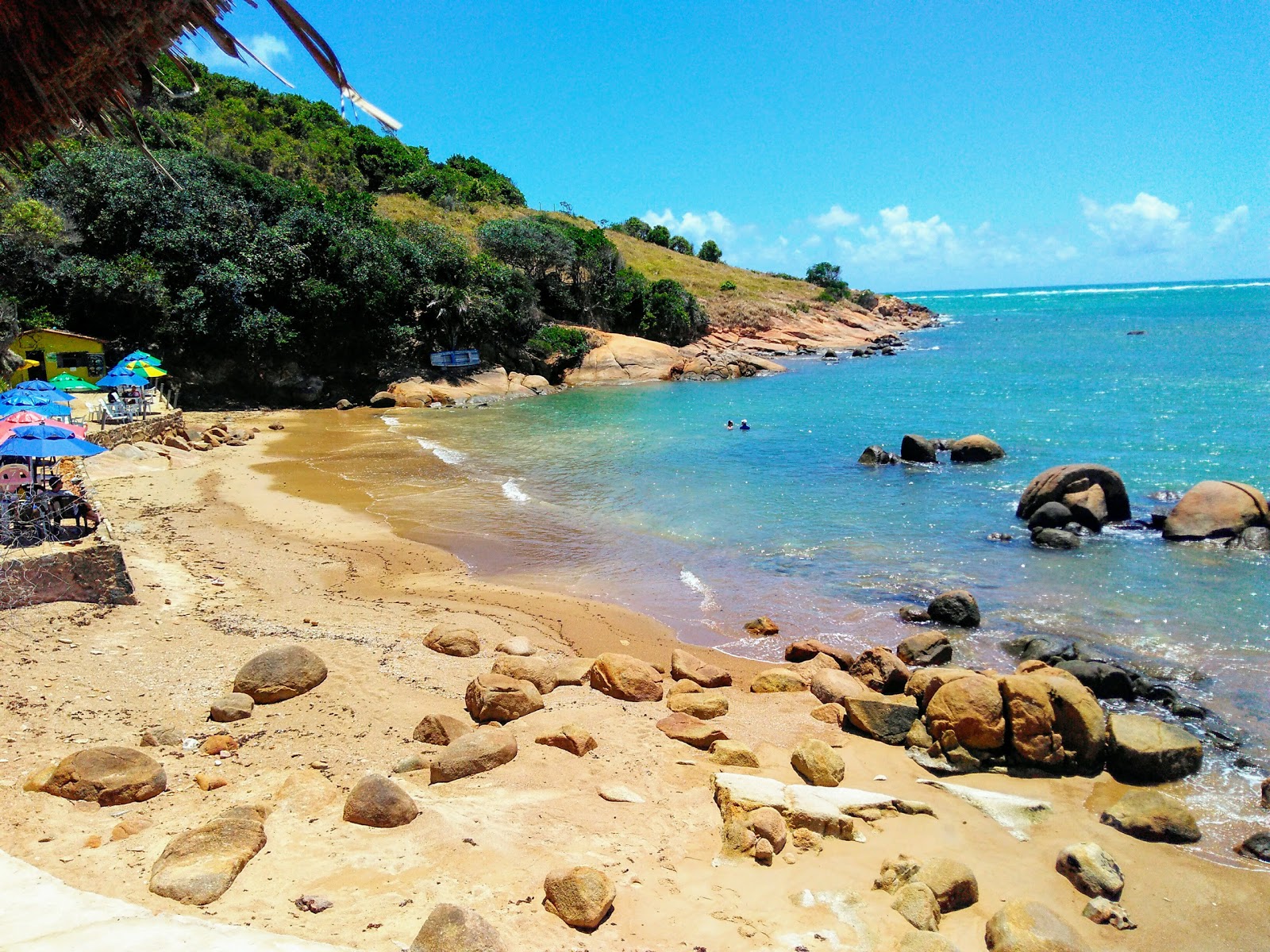 Praia do Paraiso的照片 带有明亮的沙子表面