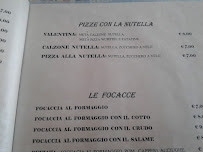 Menu / carte de Pizzeria Pulcinella 3 à Genoa