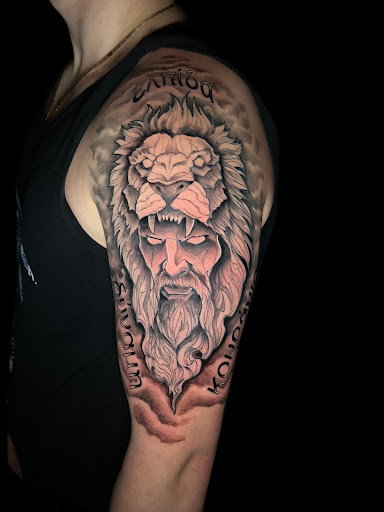 Explore banana tattoo ideas, creative tattoo ideas in Vermilion, available at Asylum Ink