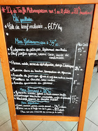 Menu / carte de Le Vic de Lomagne spécialité de truffe à Lavit