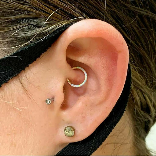 Explore helix tattoo ideas, creative tattoo ideas in Summerville, available at Exotic Impressions Body Piercing