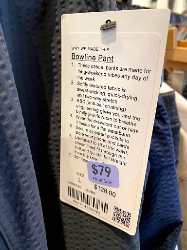 Sportswear Store «lululemon», reviews and photos, 600 S Main St, Greenville, SC 29601, USA