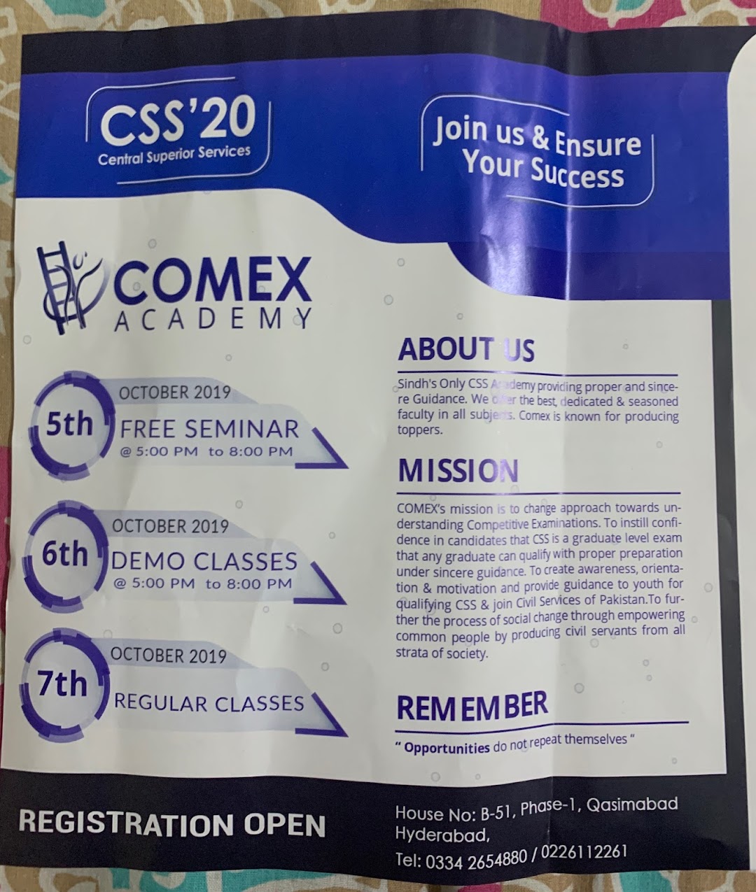 CSS Comex Academy 