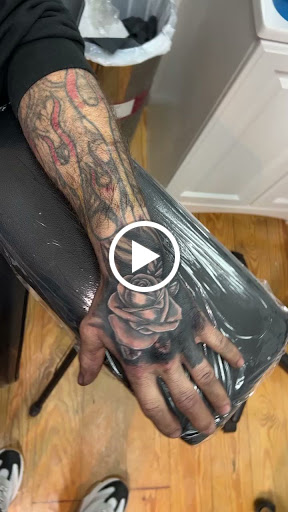 Find male tattoo ideas shoulder for your next unique tattoo in West Babylon at Bizzy Empire Tattoo