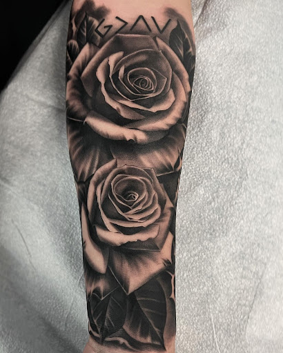 Explore surgical tech tattoo ideas, creative tattoo ideas in Denver, available at Ikonik Ink Tattoo