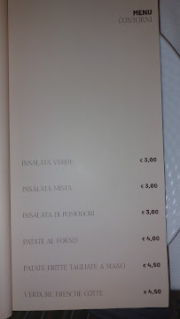 Ristorante Fattoria Galasso à Pescara menu
