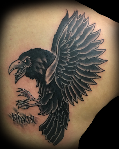Explore chemistry tattoo ideas, creative tattoo ideas in Buford, available at Norsk Studios Tattoos & Piercings