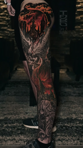 Explore dark aesthetic tattoo ideas, creative tattoo ideas in Norcross, available at JP Alfonso Studios