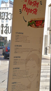 Carte du La Piadineria à Milan
