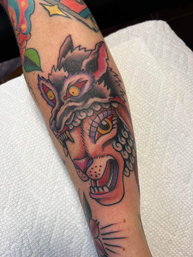 Explore skyline tattoo ideas, creative tattoo ideas in Ocala, available at Cobra Classic Tattoo