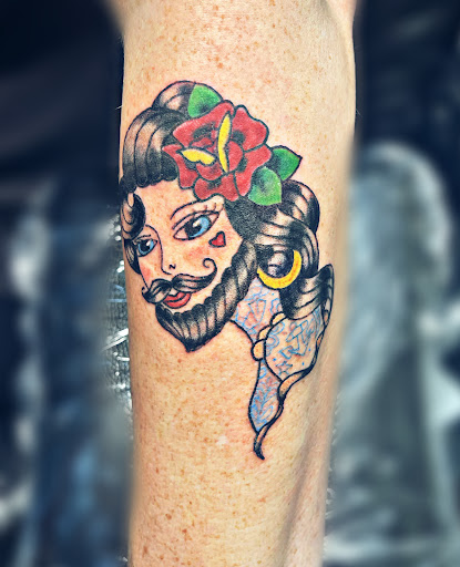 Explore small dinosaur tattoo ideas, creative tattoo ideas in Belgrade, available at The Loyal Sparrow Tattoo and Piercing