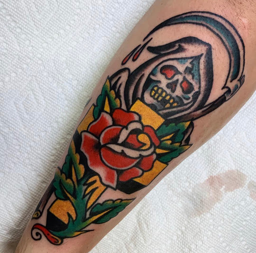 Explore anchor tattoo ideas, creative tattoo ideas in Springfield, available at Good Heart Tattoos