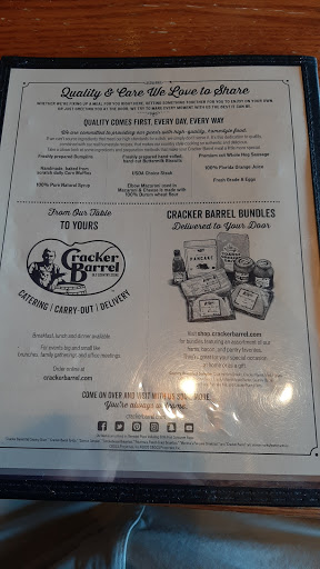 American Restaurant «Cracker Barrel Old Country Store», reviews and photos, 2858 N Glenstone Ave, Springfield, MO 65803, USA