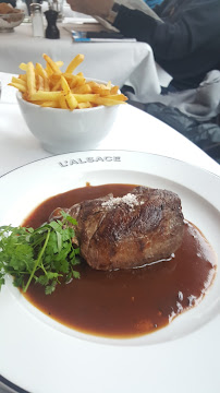 Steak du Restaurant de spécialités alsaciennes Brasserie L'Alsace à Paris - n°18