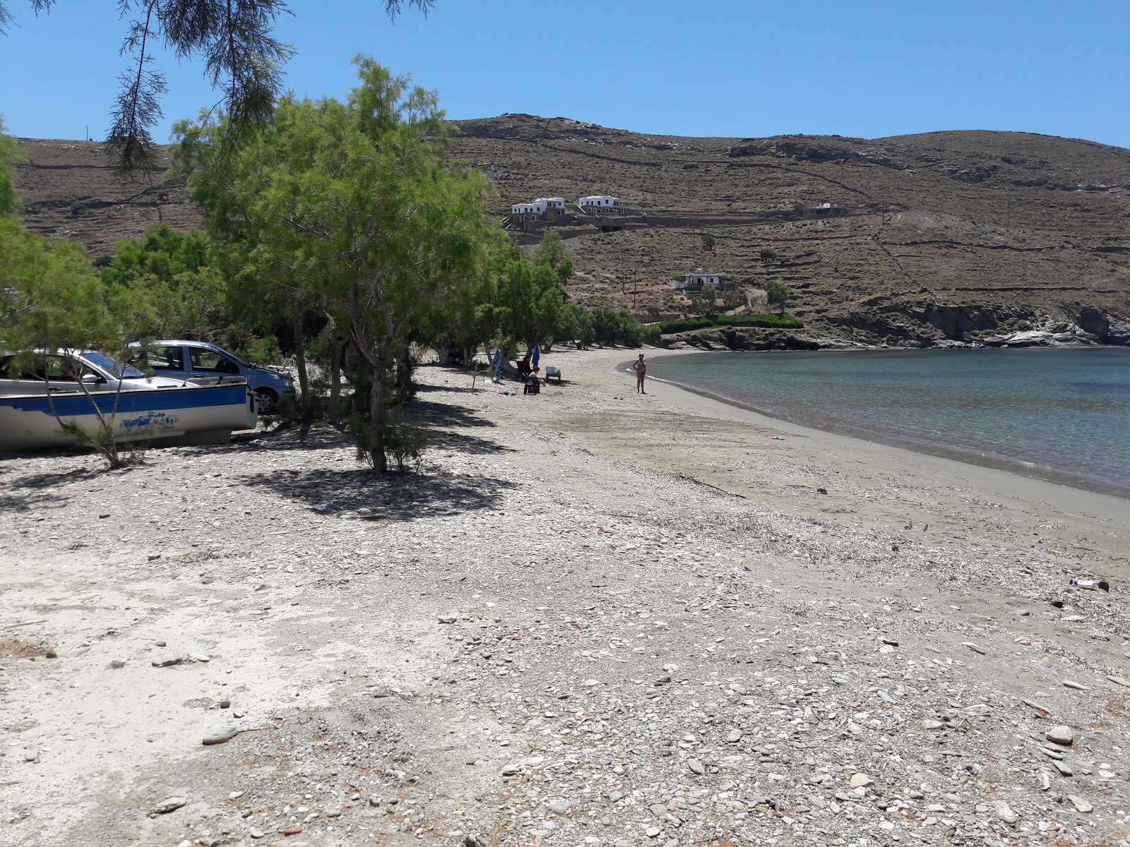 Foto van Paralia Ag. Dimitrios met hoog niveau van netheid