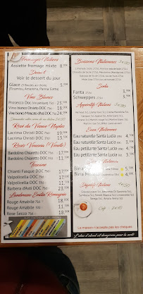 Pizzeria Chez Vito à Coulommiers (la carte)