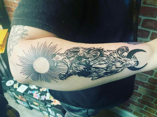 Explore music tattoo ideas for females, creative tattoo ideas in Jonesboro, available at Immortal Ink