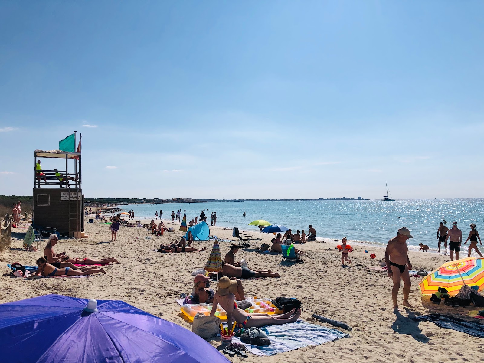 Foto de Arenal de Sa Rapita Beach área de servicios