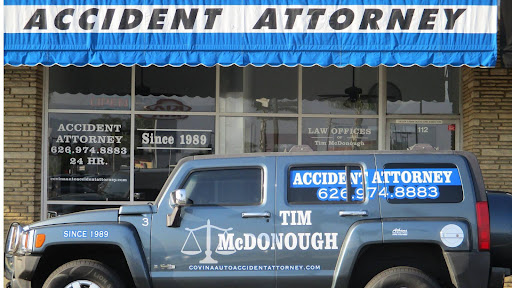 Personal Injury Attorney «West Covina Car Accident Attorney, Tim McDonough», reviews and photos