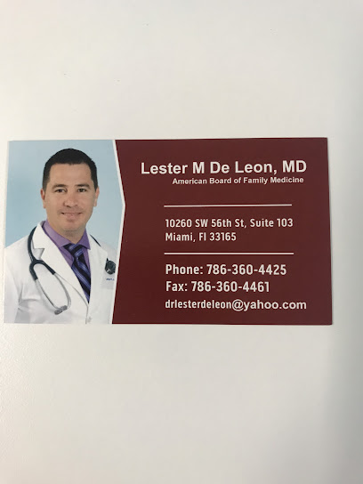 Doctor Lester M. De Leon - Family Practice Physician