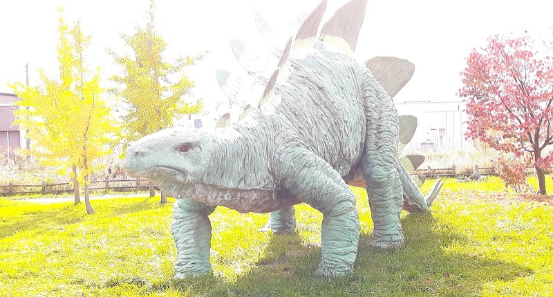 実物大ステゴサウルス像