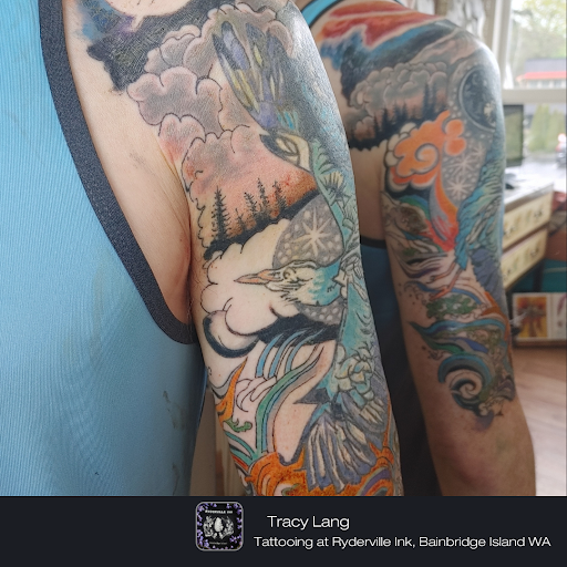 Explore alice in chains tattoo ideas, creative tattoo ideas in Bainbridge Island, available at Ryderville Ink Tattoos & Fine Art