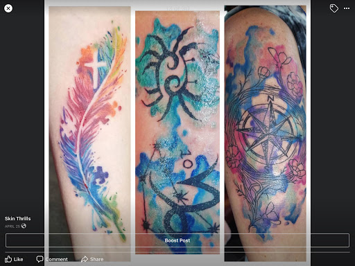 Tattoo Shop «Skin Thrills Tattoo & Body Piercing Studio», reviews and photos, 5005 Williamson Rd, Roanoke, VA 24012, USA