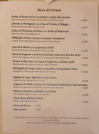 Menu du Santarialdo à Angera