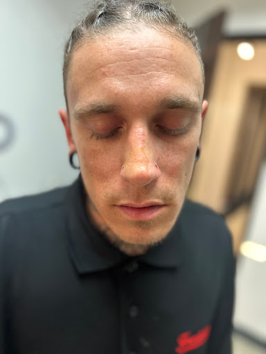 Explore inner bicep tattoo ideas for guys, creative tattoo ideas in Dallas, available at 1044 Piercing Studio