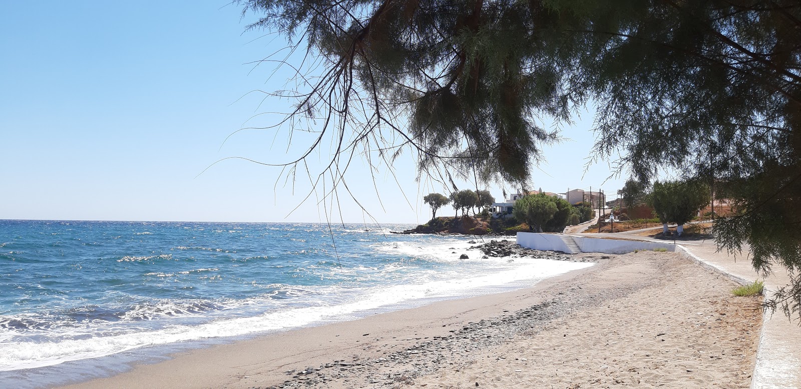 Foto von Agios Pelagia beach II mit sehr sauber Sauberkeitsgrad