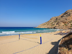 Agios Nikolaos beach'in fotoğrafı doğal alan içinde bulunmaktadır