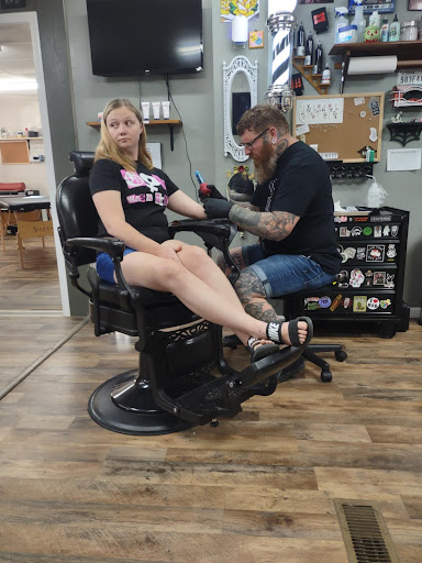 Explore slot machine tattoo ideas, creative tattoo ideas in Vincennes, available at Silver Owl Tattoo