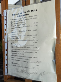 Carte du Pizzeria Les Terrasses. Restaurant à Biarritz