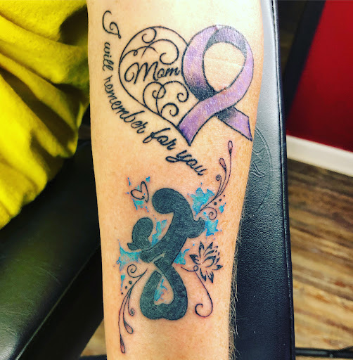 Explore tattoo cross ideas, creative tattoo ideas in Scottsboro, available at 5 Points Tattoo