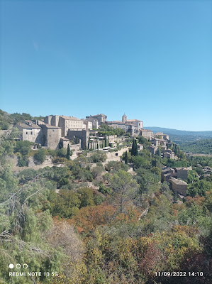 Point de vue sur Gordes à Gordes
