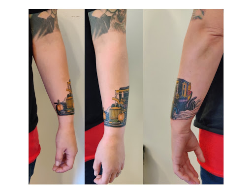 Explore breaking bad tattoo ideas, creative tattoo ideas in Hebron, available at Explosive Ink Tattoo